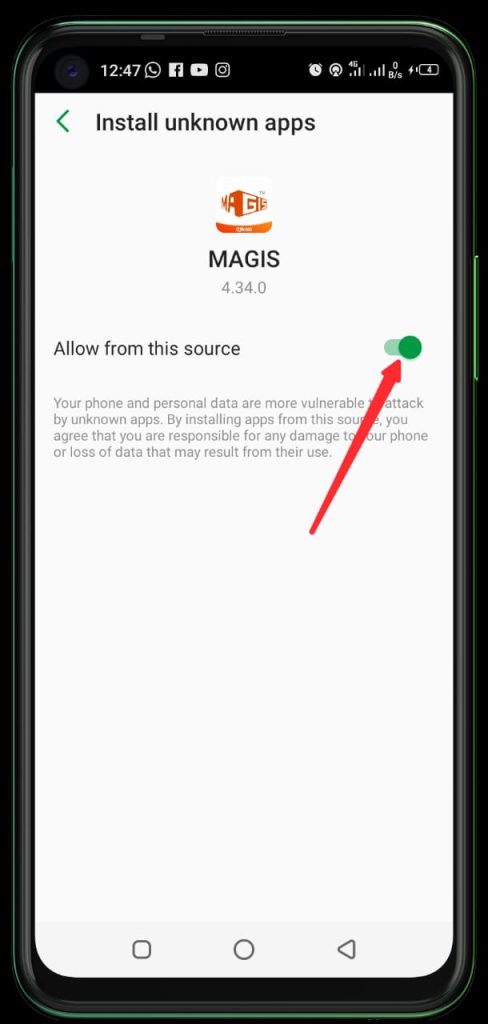Descargar Magistv Gratis (No es necesario iniciar sesión) 11 install unknown source